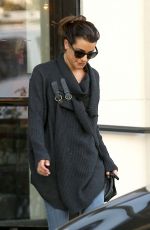 LEA MICHELE Out and About in Culver City