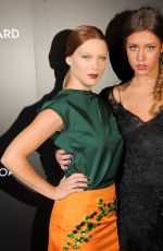 LEA SEYDOUX and ADELE EXARCHOPOULOS at 2014 National Board of Review Awards Gala in New York