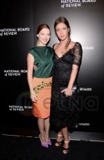 LEA SEYDOUX and ADELE EXARCHOPOULOS at 2014 National Board of Review Awards Gala in New York