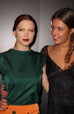LEA SEYDOUX and ADELE EXARCHOPOULOS at 2014 National Board of Review Awards Gala in New York
