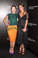 LEA SEYDOUX and ADELE EXARCHOPOULOS at 2014 National Board of Review Awards Gala in New York