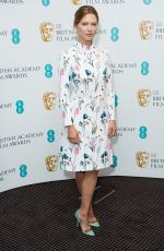 LEA SEYDOUX at EE Rising Star Award 2014 Nomination Photocall in London