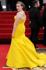 LENA DUNHAM at 71st Annual Golden Globe Awards
