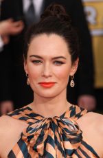 LENA HEADEY at 2014 SAG Awards in Los Angeles