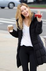 LESLIE MANN Out and About in Brentwood