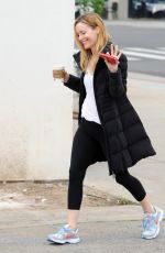 LESLIE MANN Out and About in Brentwood
