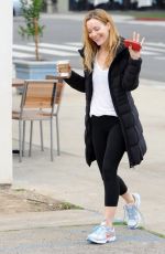 LESLIE MANN Out and About in Brentwood