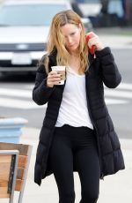 LESLIE MANN Out and About in Brentwood