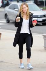 LESLIE MANN Out and About in Brentwood