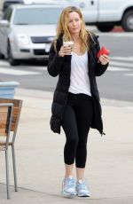 LESLIE MANN Out and About in Brentwood