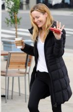 LESLIE MANN Out and About in Brentwood