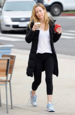 LESLIE MANN Out and About in Brentwood