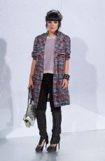 LILY ALLEN Arrives at Chanel Fashion Show in Paris