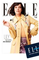 LILY ALLEN in Elle Magazine, UK March 2014 Issue
