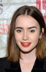LILY COLLINS at Hollywood Stands Up to Cancer Event