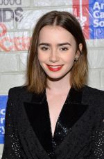 LILY COLLINS at Hollywood Stands Up to Cancer Event
