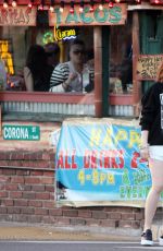 LILY COLLINS in Shorts Out and About in Los Angeles
