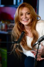 LINDSAY LOHAN at 2014 TCA Winter Press Tour in Pasadena