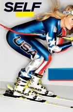 LINDSEY VONN in Self Magazine, February 2014 Issue