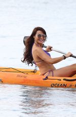 LIZZIE CUNDY in Bikini in Barbados