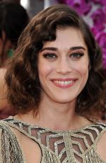 LIZZY CAPLAN at 71st Annual Golden Globe Awards