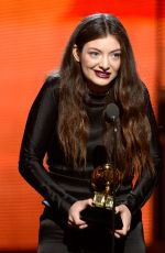 LORDE at 2014 Grammy Awards in Los Angeles
