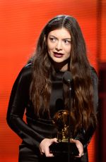 LORDE at 2014 Grammy Awards in Los Angeles