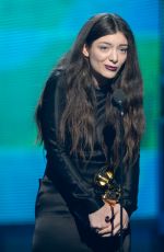 LORDE at 2014 Grammy Awards in Los Angeles
