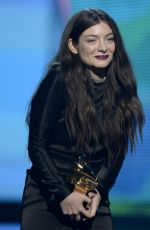 LORDE at 2014 Grammy Awards in Los Angeles