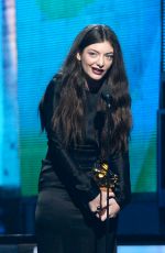 LORDE at 2014 Grammy Awards in Los Angeles