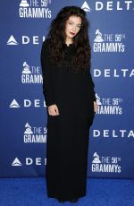 LORDE at Delta Air Lines 2014 Grammy Weekend Reception in Los Angeles