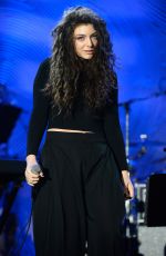 LORDE at Pre-grammy Gala and Salute to Industry Icons in Beverly Hills