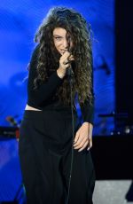 LORDE at Pre-grammy Gala and Salute to Industry Icons in Beverly Hills