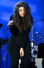 LORDE at Pre-grammy Gala and Salute to Industry Icons in Beverly Hills