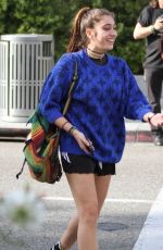 LOURDES LEON in Shorts Out for Lunch in Beverly Hills
