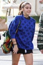 LOURDES LEON in Shorts Out for Lunch in Beverly Hills