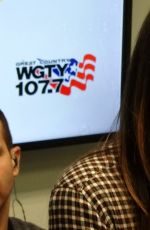 LUCY HALE at Great Country 107.7 in Gettysburg