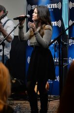 LUCY HALE Performs at SiriusXM