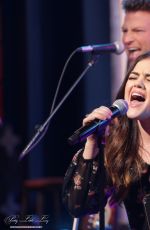 LUCY HALE Performs on Good Morning America