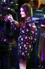 LUCY HALE Performs on Good Morning America