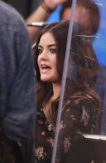 LUCY HALE Performs on Good Morning America