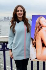 LUCY WATSON-  Anti-fur Advert for PETA at Chelsea Bridge in London