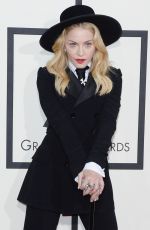MADONNA at 2014 Grammy Awards in Los Angeles