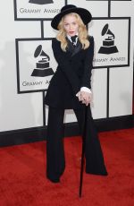 MADONNA at 2014 Grammy Awards in Los Angeles