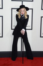 MADONNA at 2014 Grammy Awards in Los Angeles