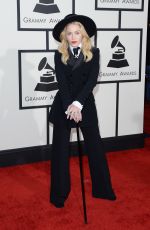 MADONNA at 2014 Grammy Awards in Los Angeles