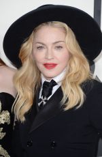MADONNA at 2014 Grammy Awards in Los Angeles