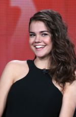 MAIA MITCHELL at The Fosters Panel at 2014 Winter TCA Tour in Pasadena