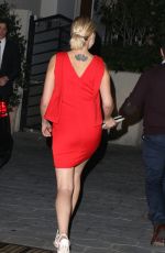 MALIN AKERMAN Leaves Chateau Marmont in West Hollywood