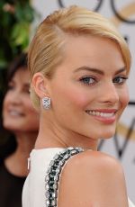 MARGOT ROBBIE at 71st Annual Golden Globe Awards